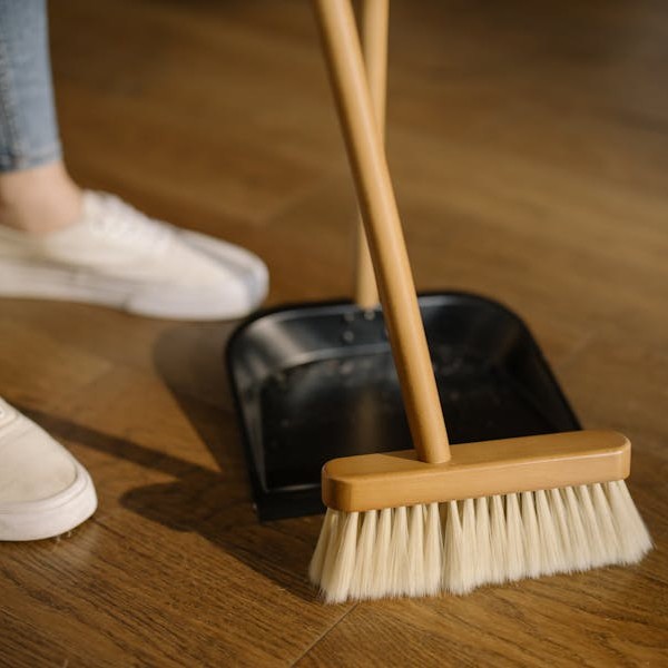 picture of broom and duster pan